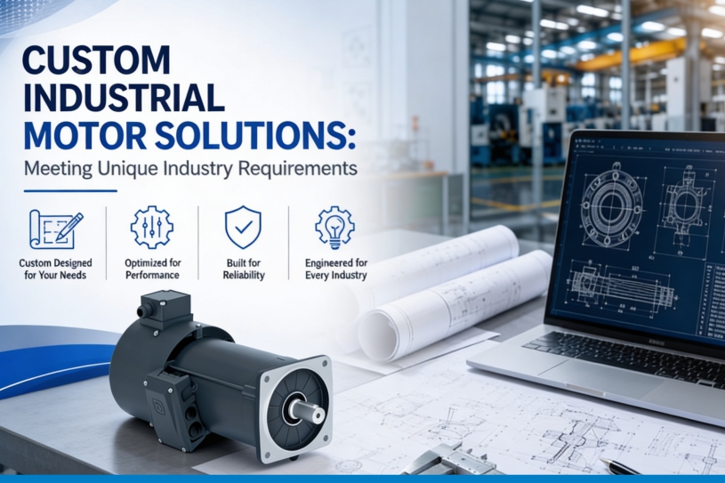Read more about the article Custom Industrial Motor Solutions: Meeting Unique Industry Requirements
